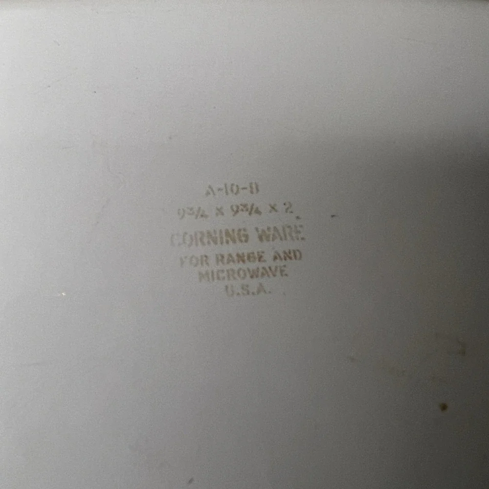 Vtg CorningWare Spice of Life La Marjolaine A-10-B w/Lid,‎ A-2-B 2 Qt Casserole
